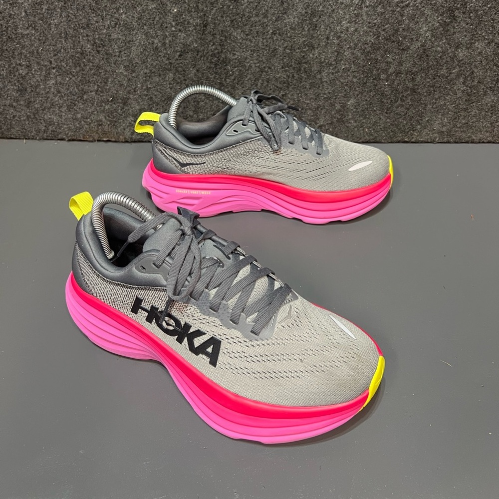 HOKA Women's Bondi 8 Running Shoes Size 7 - Picture 6 of 14